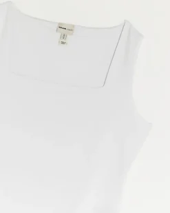 River Island Petite square neck bodysuit< Petite
