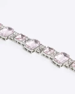 River Island diamante collar necklace< Jewellery
