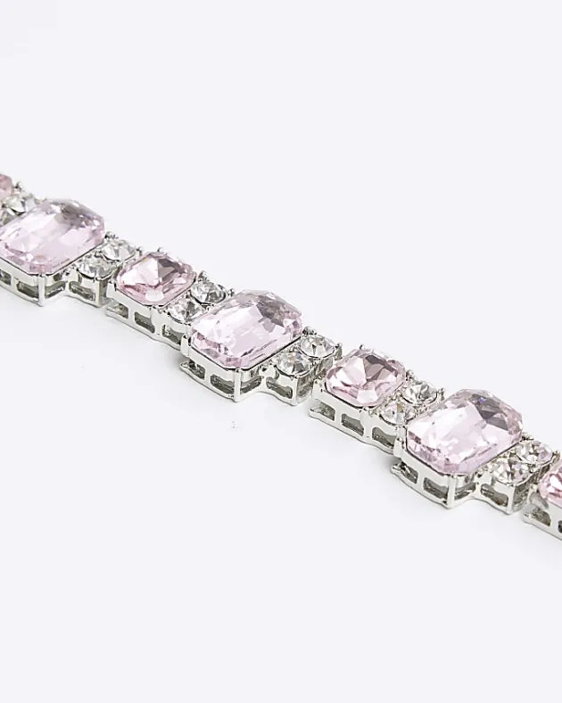 River Island diamante collar necklace< Jewellery