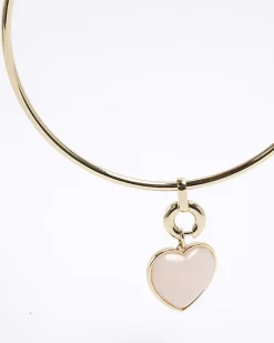 River Island heart torque necklace< Jewellery