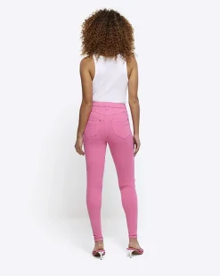 River Island high waisted bum sculpt jeggings< Jeans
