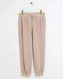 River Island lyocell cuffed joggers< Trousers