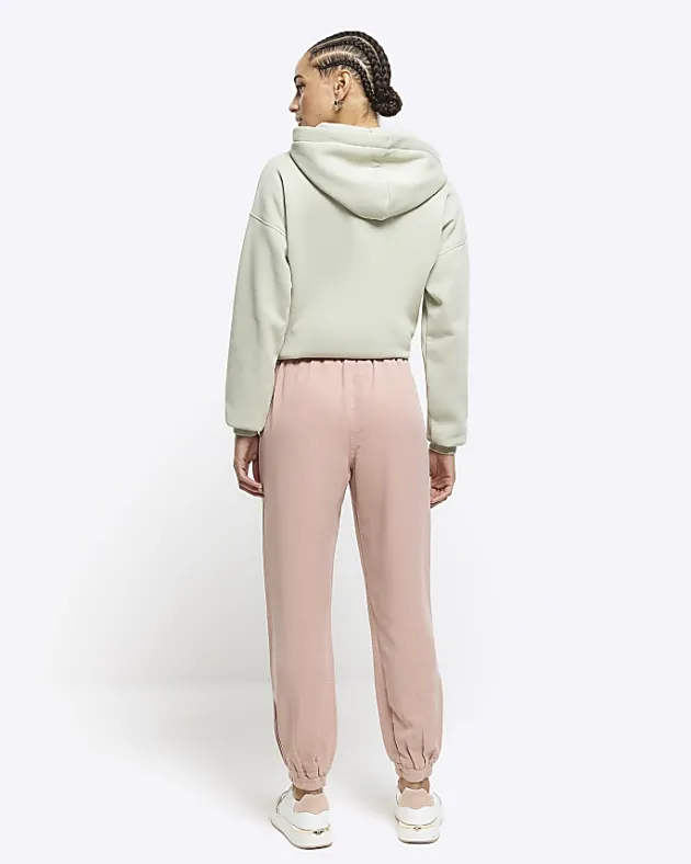 River Island lyocell cuffed joggers< Trousers