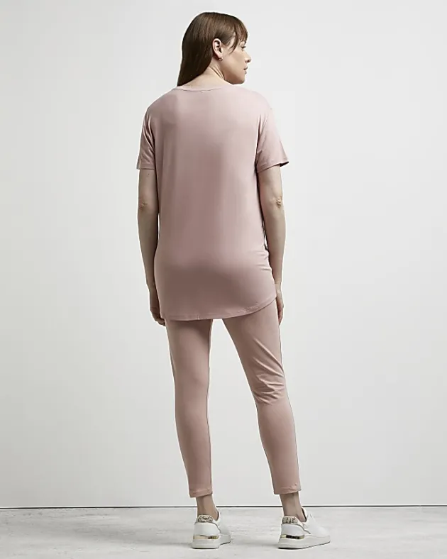 River Island oversized maternity t-shirt< Maternity