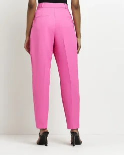 River Island pleated tapered trousers< Trousers