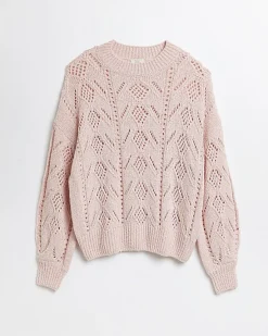 River Island pointelle knit maternity jumper< Maternity