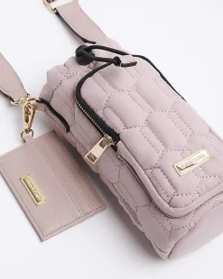 River Island quilted bottle holder bag< Bags, Purses & Luggage