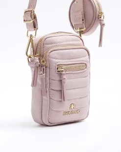 River Island quilted phone cross body bag< Bags, Purses & Luggage