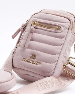 River Island quilted phone cross body bag< Bags, Purses & Luggage