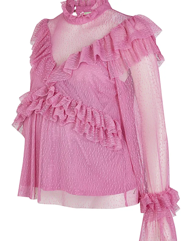 River Island ruffled maternity top< Maternity