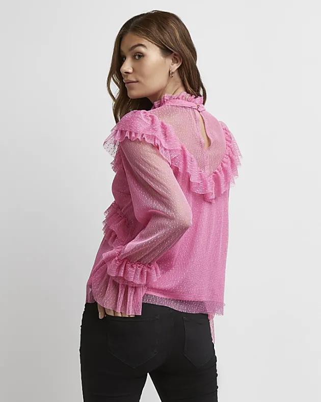 River Island ruffled maternity top< Maternity
