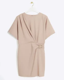River Island wrap buckle t-shirt mini dress< Dresses