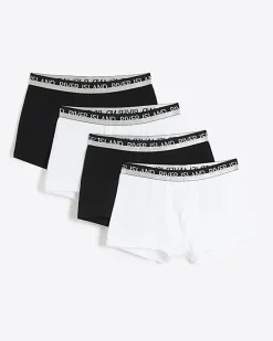 River Island 4PK elasticated trunks< Underwear & Socks