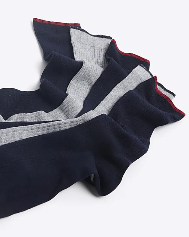 River Island 5PK ribbed ankle socks< Underwear & Socks