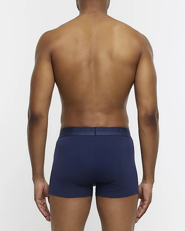 River Island 4PK Cotton Stretch RI trunks< Underwear & Socks