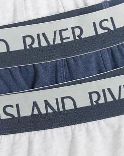 River Island 4PK Cotton Stretch RI trunks< Underwear & Socks