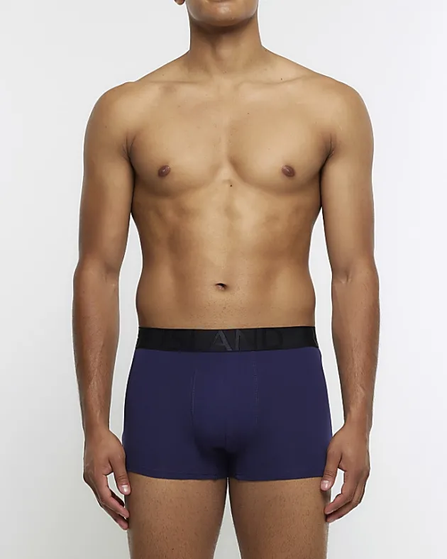 River Island 4PK cotton stretch trunks< Underwear & Socks