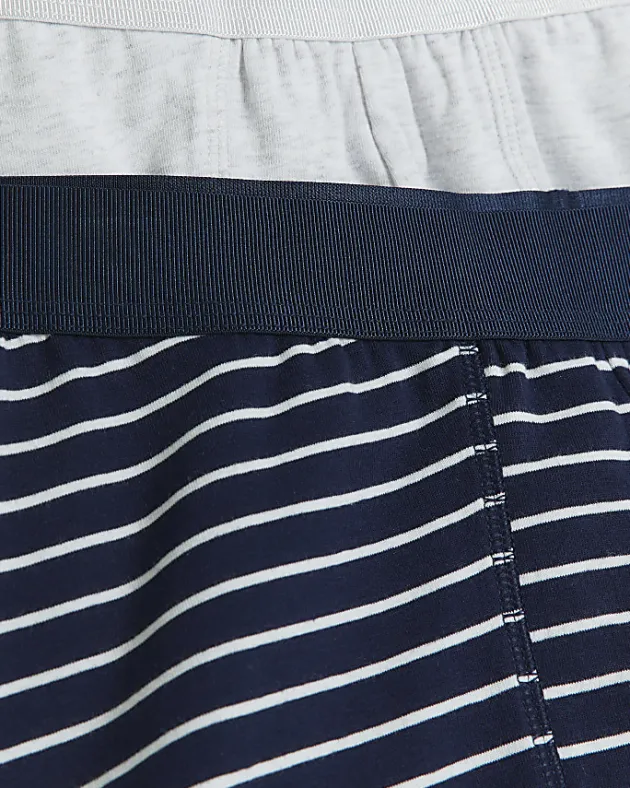 River Island 4PK stripe Cotton Stretch trunks< Underwear & Socks