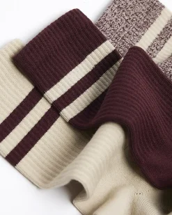 River Island 3PK Double Stripe Tube Socks< Underwear & Socks