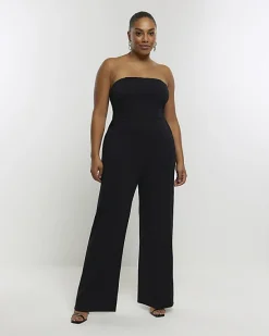 River Island Plus bandeau jumpsuit< Plus