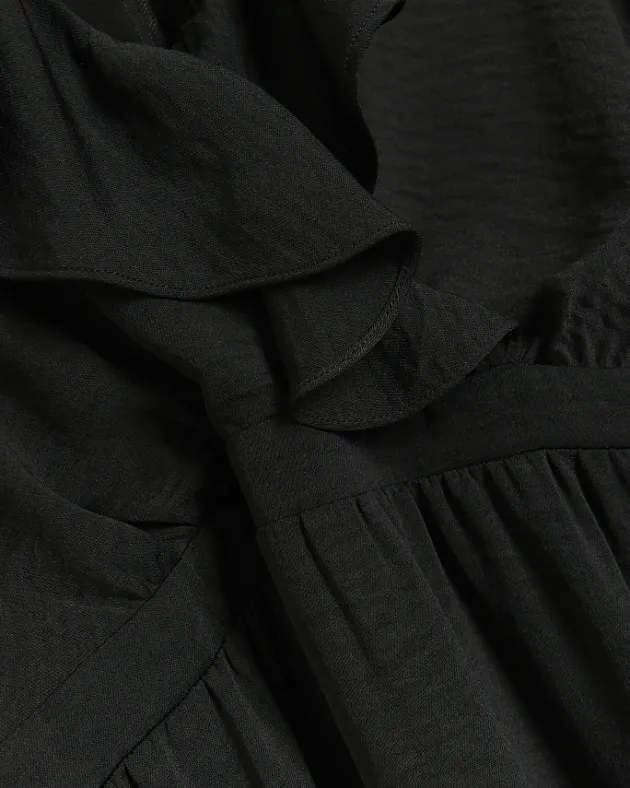 River Island Plus frill swing maxi dress< Plus