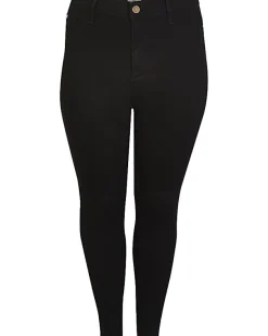 River Island Plus high waist skinny jeans< Plus