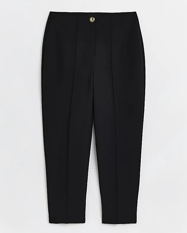 River Island Plus high waisted cigarette trousers< Plus