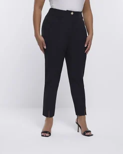 River Island Plus high waisted cigarette trousers< Plus