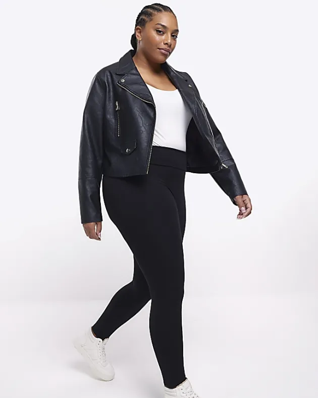 River Island Plus high waisted leggings< Plus