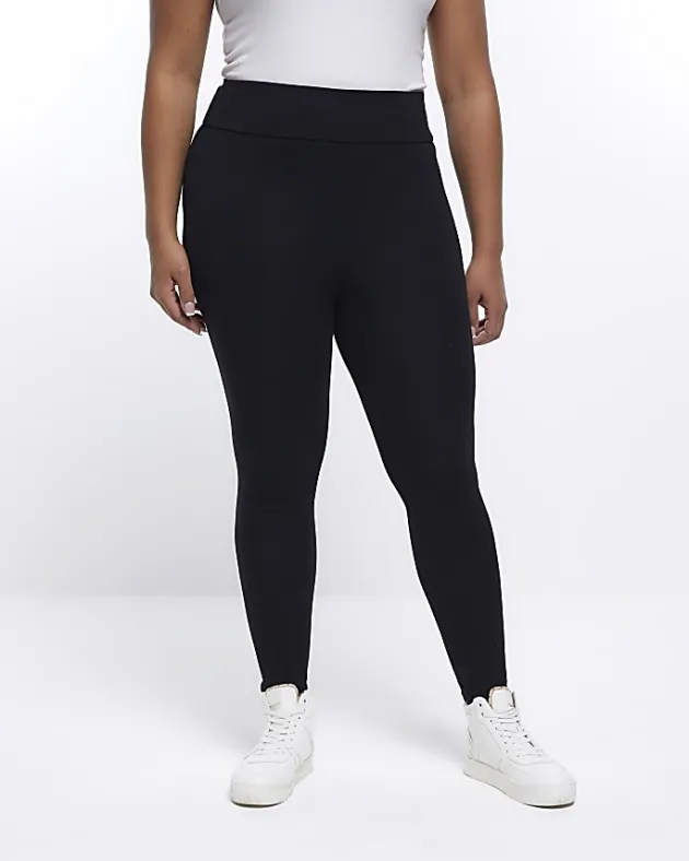 River Island Plus high waisted leggings< Plus