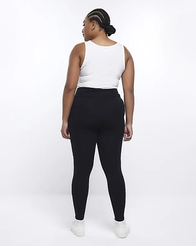 River Island Plus high waisted leggings< Plus