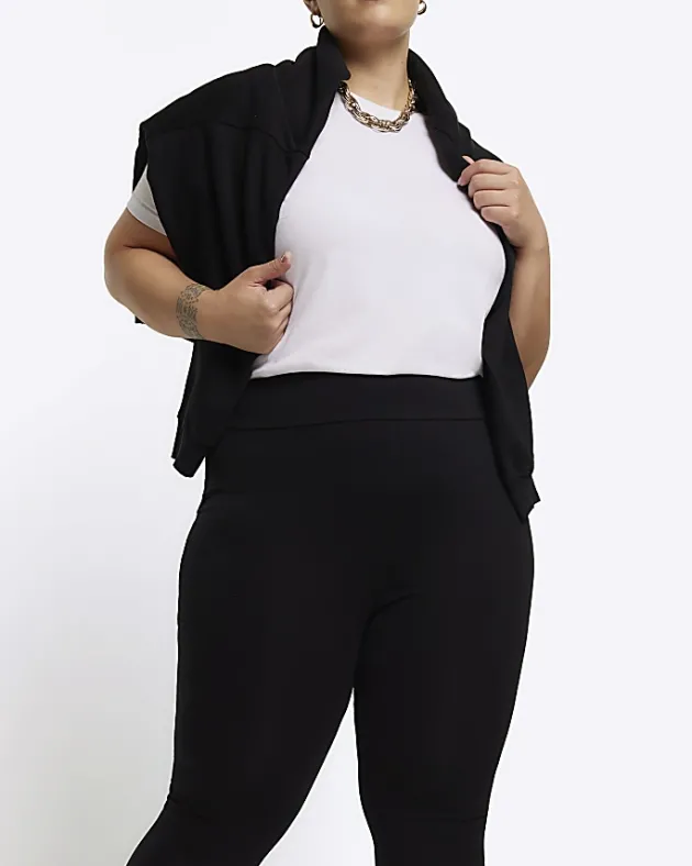 River Island Plus high waisted leggings< Plus