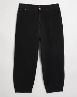River Island Plus high waisted mom jeans< Plus