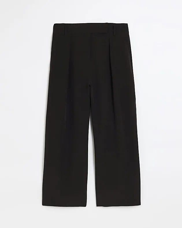 River Island Plus pleated wide leg trousers< Plus