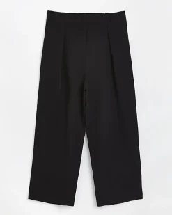 River Island Plus pleated wide leg trousers< Plus