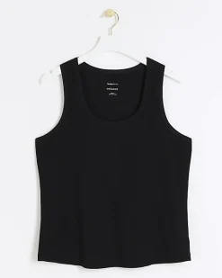 River Island Plus scoop neck vest top< Plus