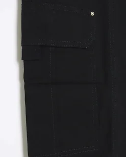 River Island Plus zip cuffed cargo trousers< Plus