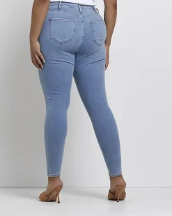 River Island Plus high waisted jeggings< Plus