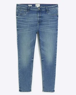 River Island Plus skinny fit bum sculpt jeans< Plus