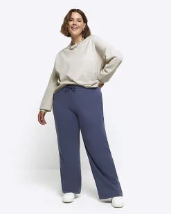 River Island Plus rib cosy sweatshirt< Plus