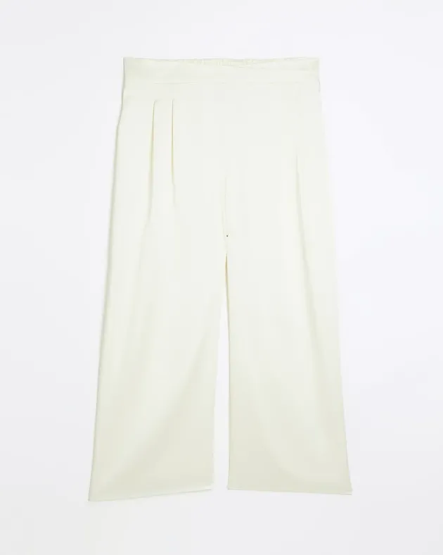 River Island Plus wide leg trousers< Plus