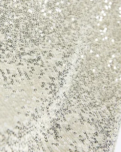 River Island Plus silver sequin tank top< Plus
