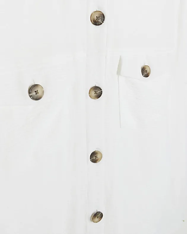 River Island Plus textured shirt< Plus