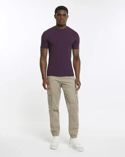 River Island muscle fit t-shirt< Essentials