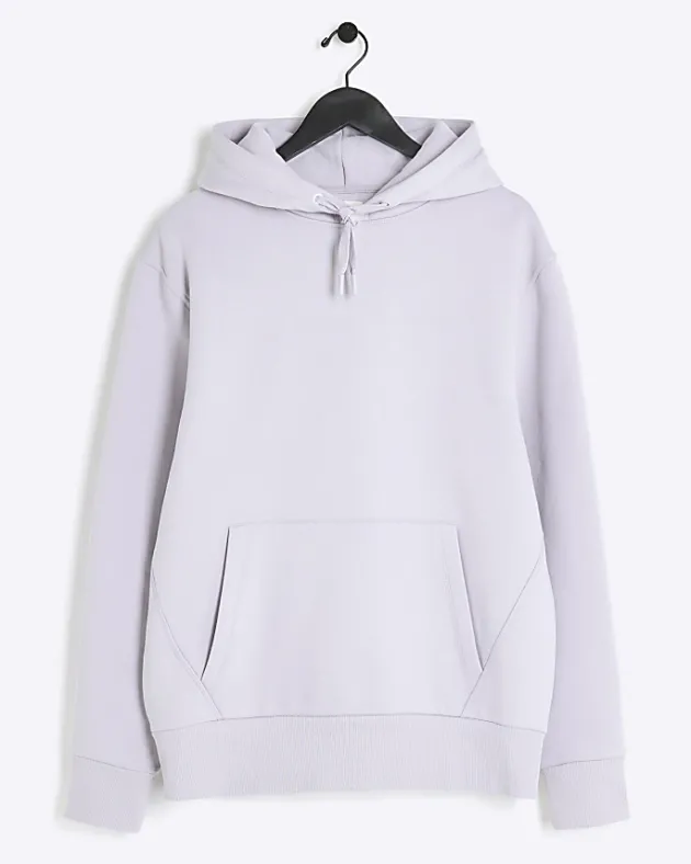 River Island regular fit plain hoodie< Tracksuits