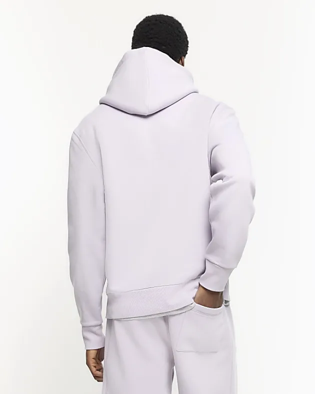 River Island regular fit plain hoodie< Tracksuits