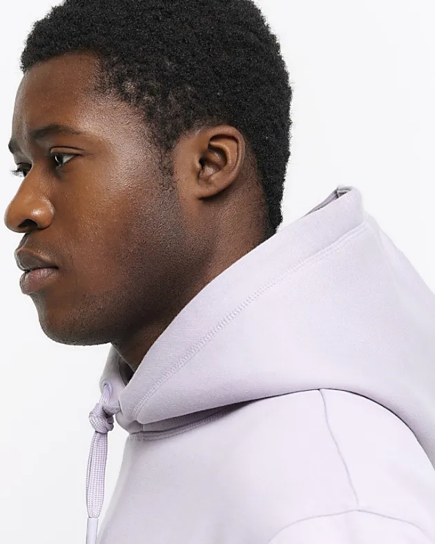 River Island regular fit plain hoodie< Tracksuits