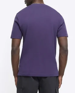 River Island RI Studio slim fit t-shirt< Essentials