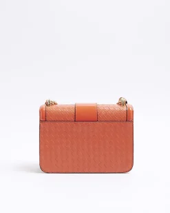 River Island embossed woven satchel bag< Bags, Purses & Luggage