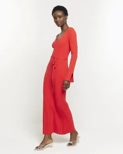 River Island knit rib jumper maxi dress< Dresses